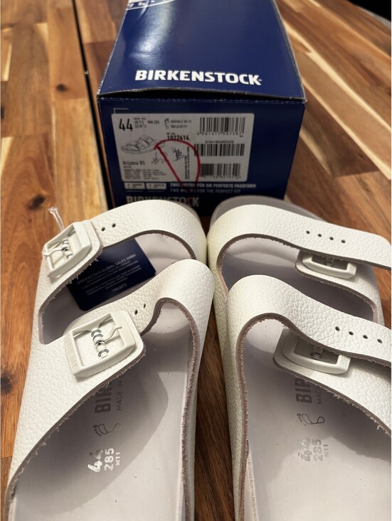 Birkenstock Other - Birkenstock White Arizona EVA Sandals Size 44 Made in Germany